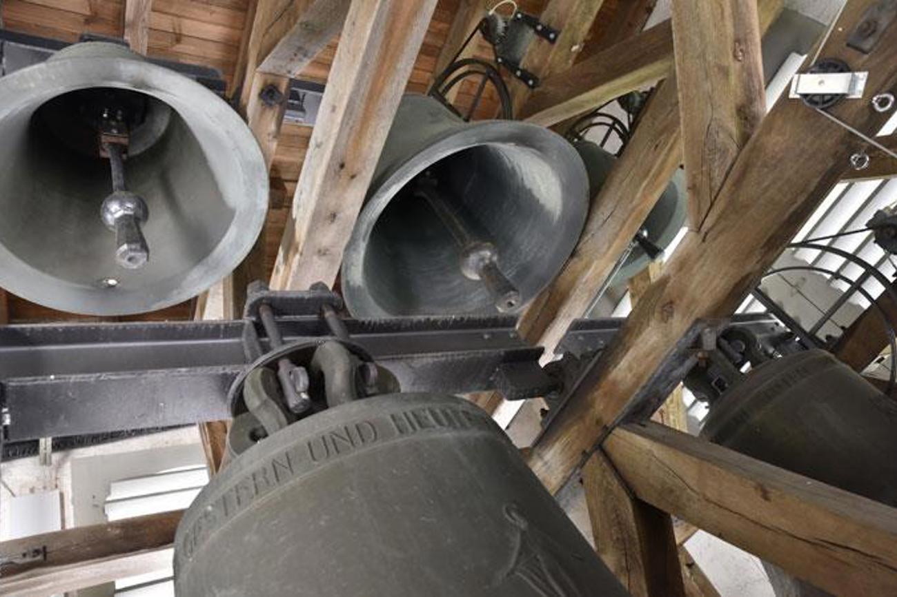 Die Glocken der Kirche Gümligen schweigen um 12 und 19 Uhr an diesem Karfreitag. | Christoph Knoch
