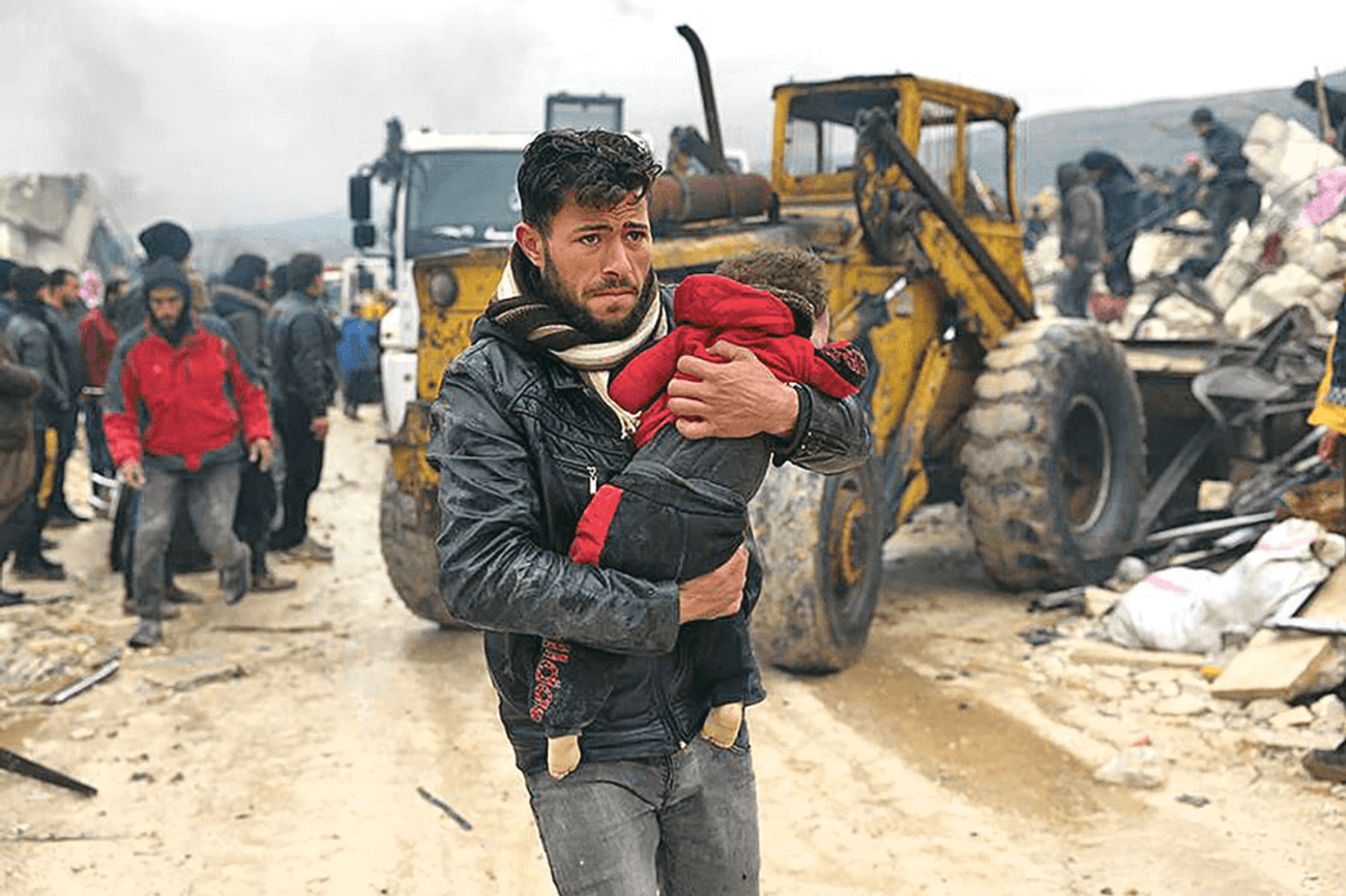 Erdbeben in Syrien: Das Leid und die Zerstörung sind enorm.