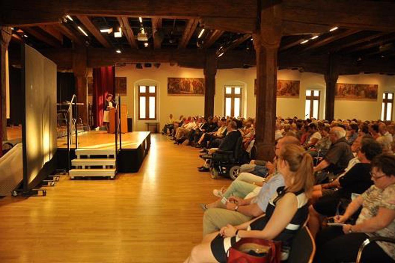 Der Vortrag von Margot Kässmann in Konstanz fand grossen Anklang. (Bild: ekikon.de)