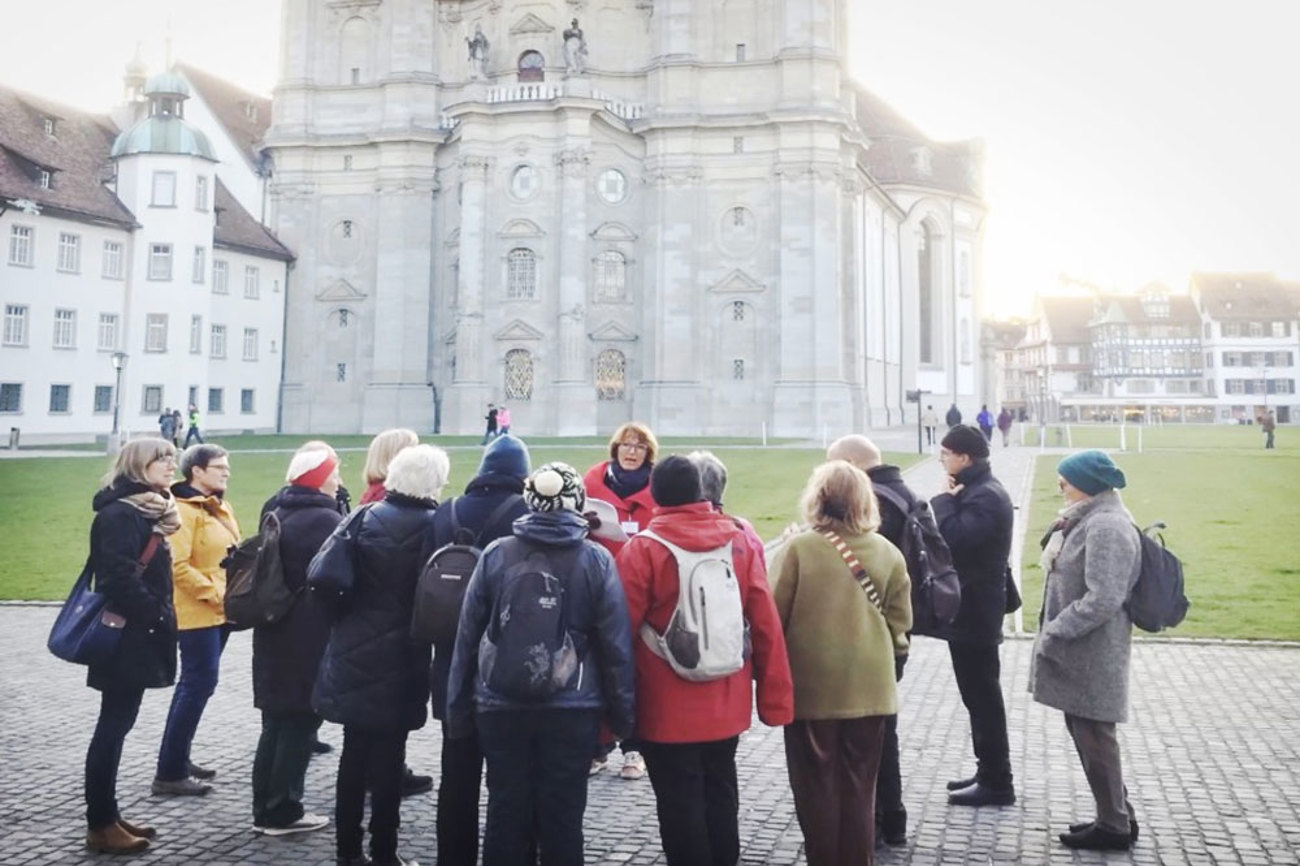 Der Berner Absolvent Bruno Sommer fand unter anderem die Exkursionen «sehr cool». | Foto: Videostill Kursclip ETK Bern