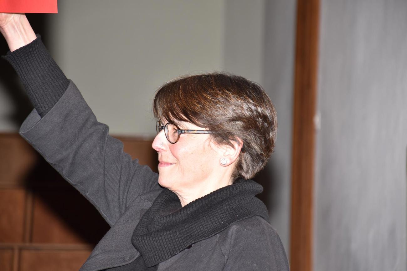 und Christina Aus der Au, designierte Präsidentin des Kirchenrats der Evangelischen Landeskirche Thurgau. (Bilder: sal)