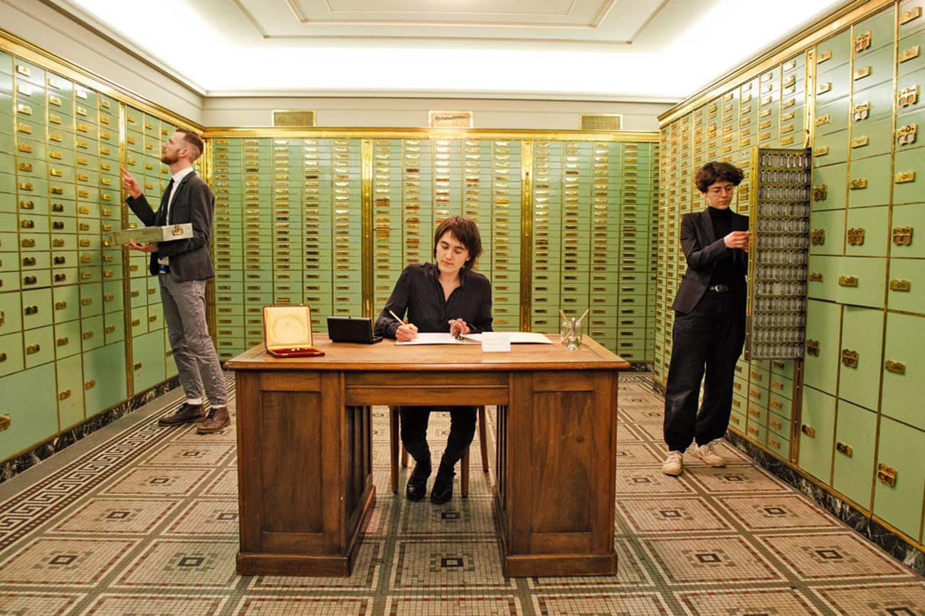 Der Hauptsitz der Schweizerischen Samenbörse befindet sich im ehemaligen Tresorraum der Schweizer Volksbank in Basel. | Foto: Schweizerische Samenbörse