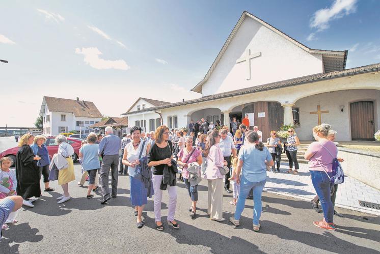Kirchentag in Egerkingen: Erneut Thesen angeschlagen