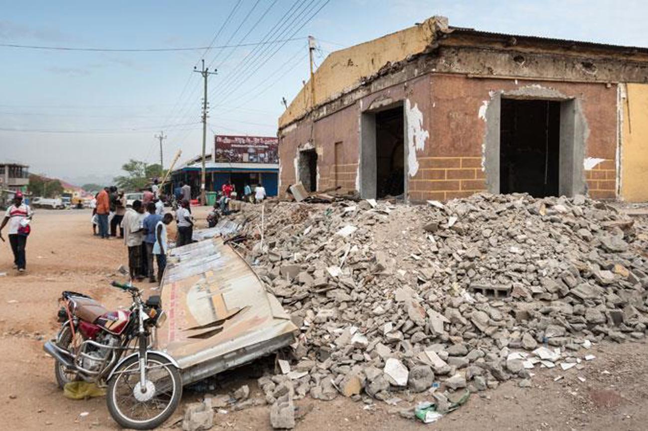 Südsudan leidet unter der Zerstörung des Krieges. | Ulrich Kleiner