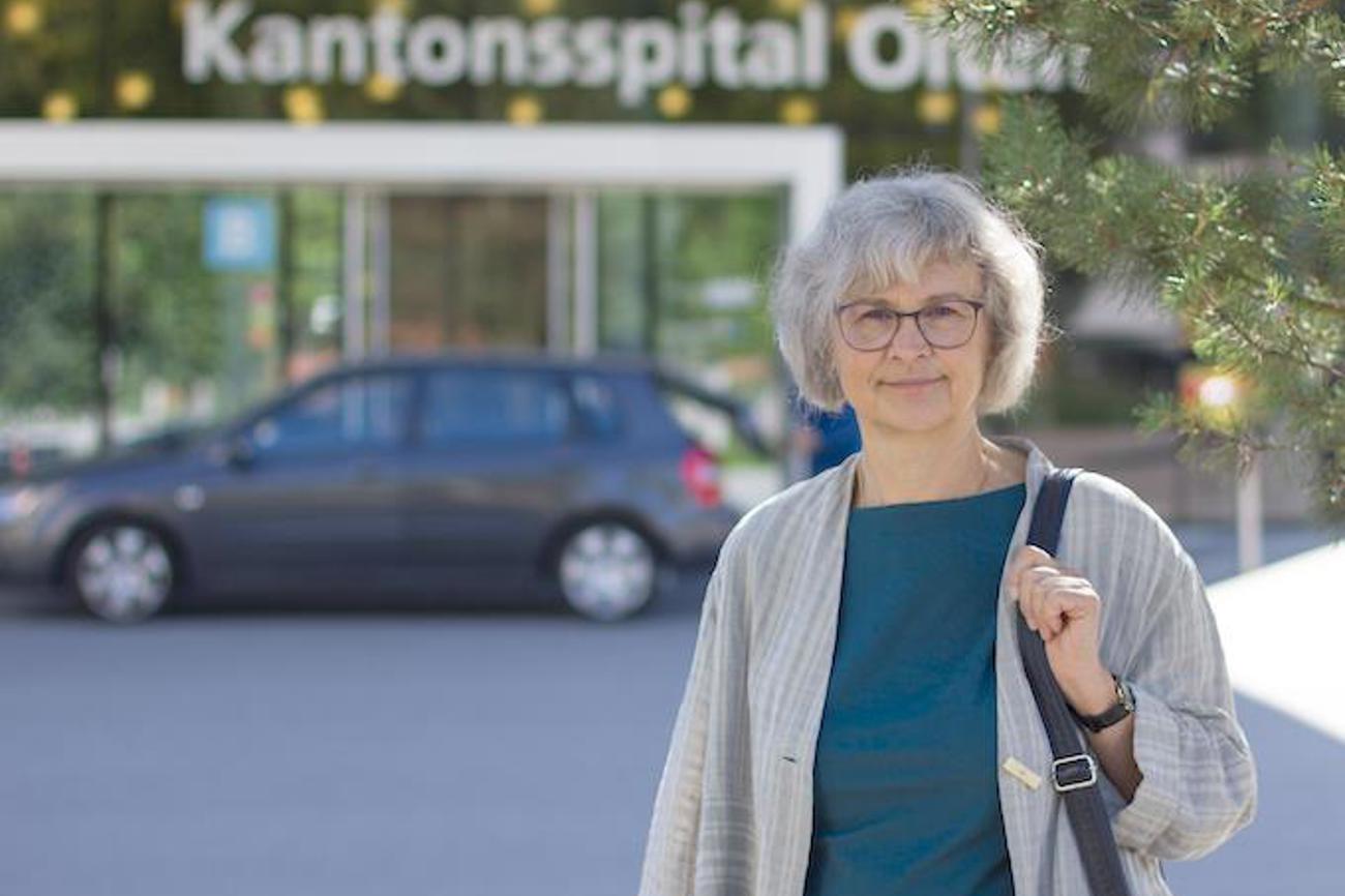 Seelsorgerin Leni Hug betreut die Patienten im Kantonsspital Olten.