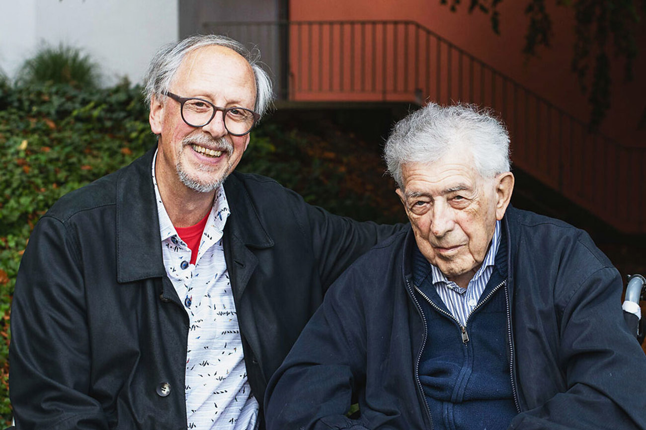 Waren viele Jahre ein Tandem bei der Zeitvorsorge: Richard Lux und Jean-Pierre Spirig. | Foto: Zeitvorsorge