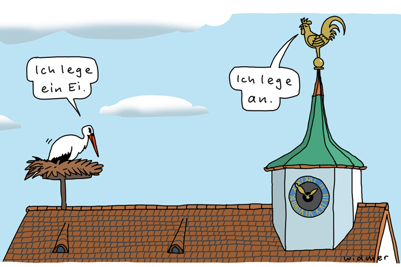 | Cartoon: Ruedi Widmer